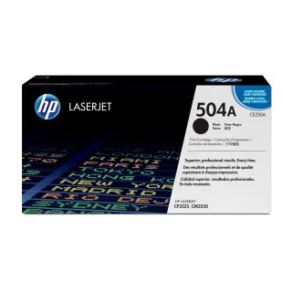 HP CE250A (504A) Black ORIGINAL toner